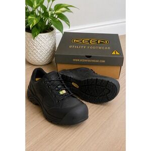 KEEN CSA Rossland Composite Toe Work Boots 1013157D Black Size 9.5D New In Box